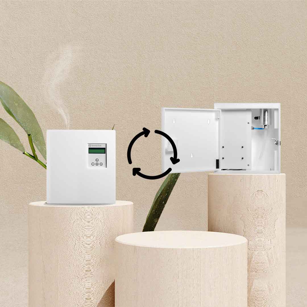Ambiance d'intérieur Diffuseurs de Parfums Reconditionnés, huile parfumée · et · Essentia Scent